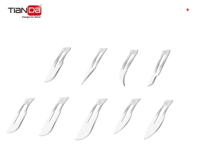 Disposable surgical blades sterile
