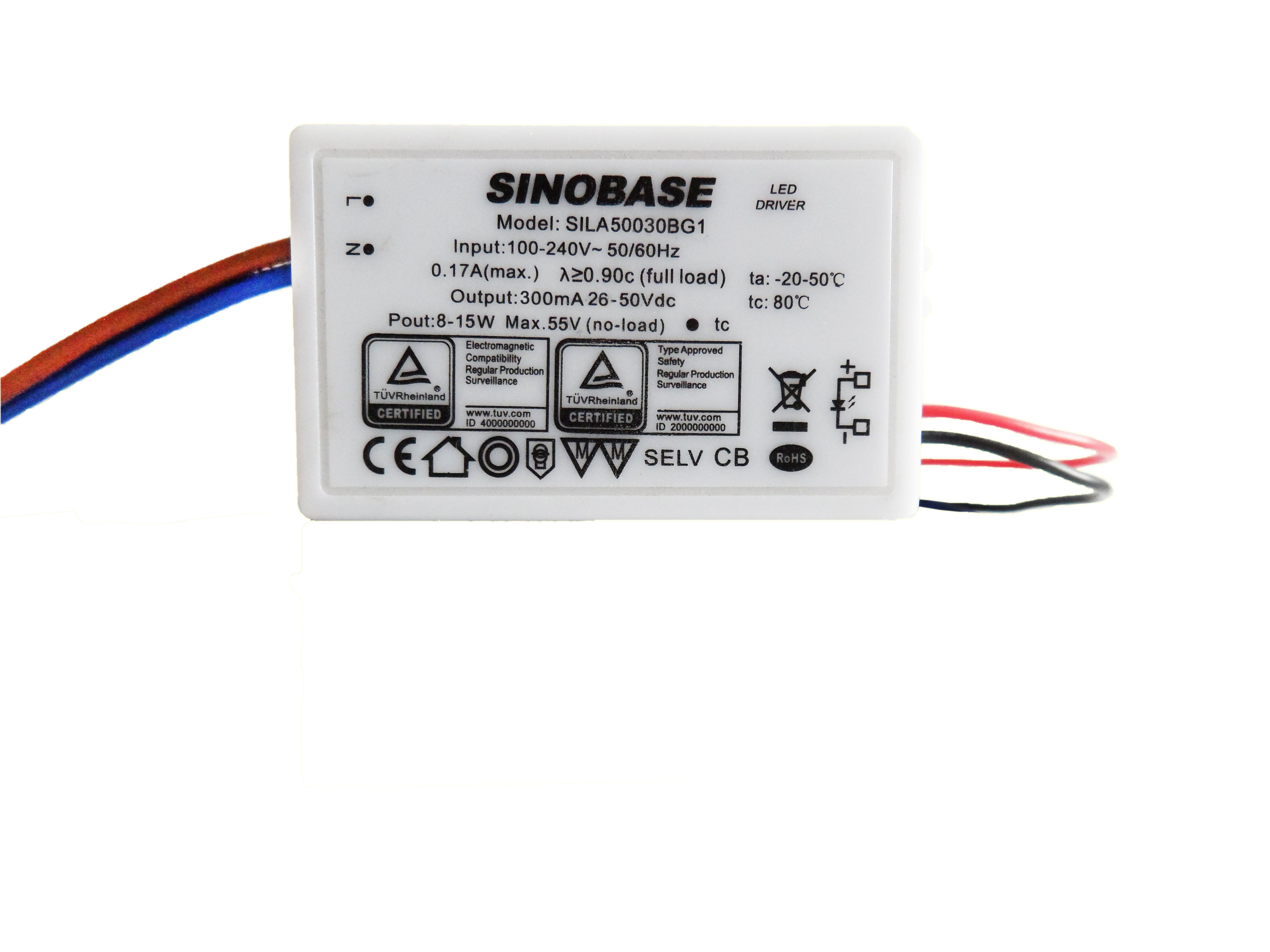 Buy 8-15w,100-240vac, Small Size Led Driver from SINOBASE TECH ...