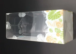 Plastic Clear PVC Packaging Folding Boxes, Plastic Boxes Wholesale From China