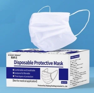 Disposable 3ply face mask