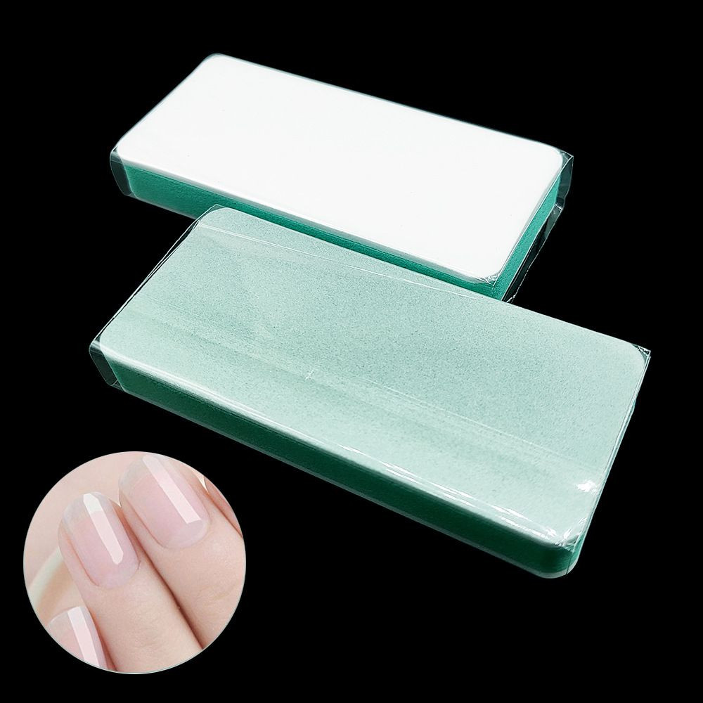 Buy Nail Buffer Block For Nail Art Green White Sponge Nail Repair ...