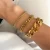 Import 18K Gold Plated Stainless Chain Bracelets from China