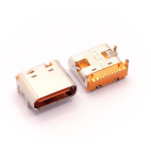 USB-CF 16PIN 卧式板上型 SMT 8.94*7.35 LCP