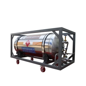 High Quality Cryogenic Lox Lin Lar Lco2 Dewar Gas Cylinder