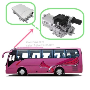 High quality ac motor 75kw 355Nm ev kit car part hybrid system for coach city bus construction machine