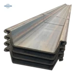 JIS EU Standard Hot Rolled  Steel Sheet Pile