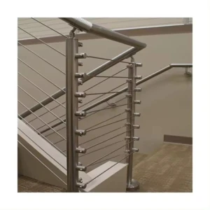 Balustrades Handrails Tube Railing Balcony Baluster Outdoor Railing Stainless Steel Rod Metal Stair Railing