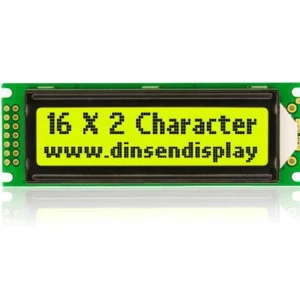 16x2 Character LCD Module Monochrome LCD Display STN BLUE Yellow Green