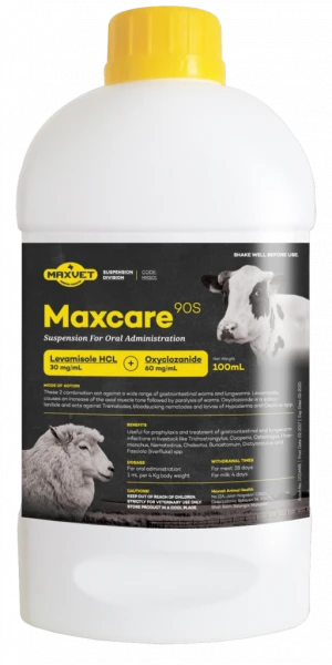Maxcare90s Super Effective Liquid Supplement Vitamins Animal Feeding