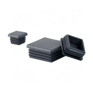 Square Tube Plastic End Cap Plug For Chair Table Legs Inserts And Furniture Fittings