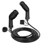 Wholesale 3 Phase 32A Car Charging Cable High Quality 380V Type 2 Ev Charging Cable 5M 22 KW EV Charger Type 2