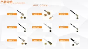 RF Connectors & High performance RF Cable