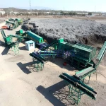 Construction Waste Recycling Machine Recycling Making Machine Line Waste Disposing Line