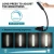 Import 9 LED Book Light, USB Rechargeable Reading Light - Stepless Dimming x 3 Eye-Protecting Modes (Warm&Cool White Light), Power Indicator, Long Battery Life, Flexible Clip on Book Light for Reading from China