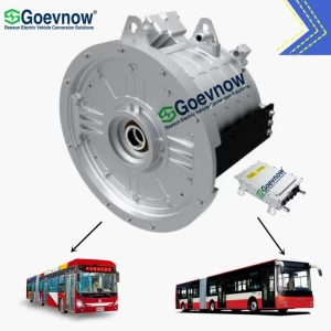 Goevnow spline shift transmission automobile ac motor drive on hill road from gasoline to electric for bus