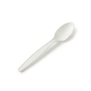 Boidegradable Disposable Cornstarch 7'' Tea Spoon