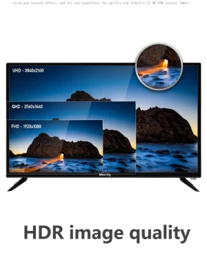 86inch LCD LED Television 8K UHD QLED Android 14 System Flat Screen Miracast Netflix Youtube DVB T2S2