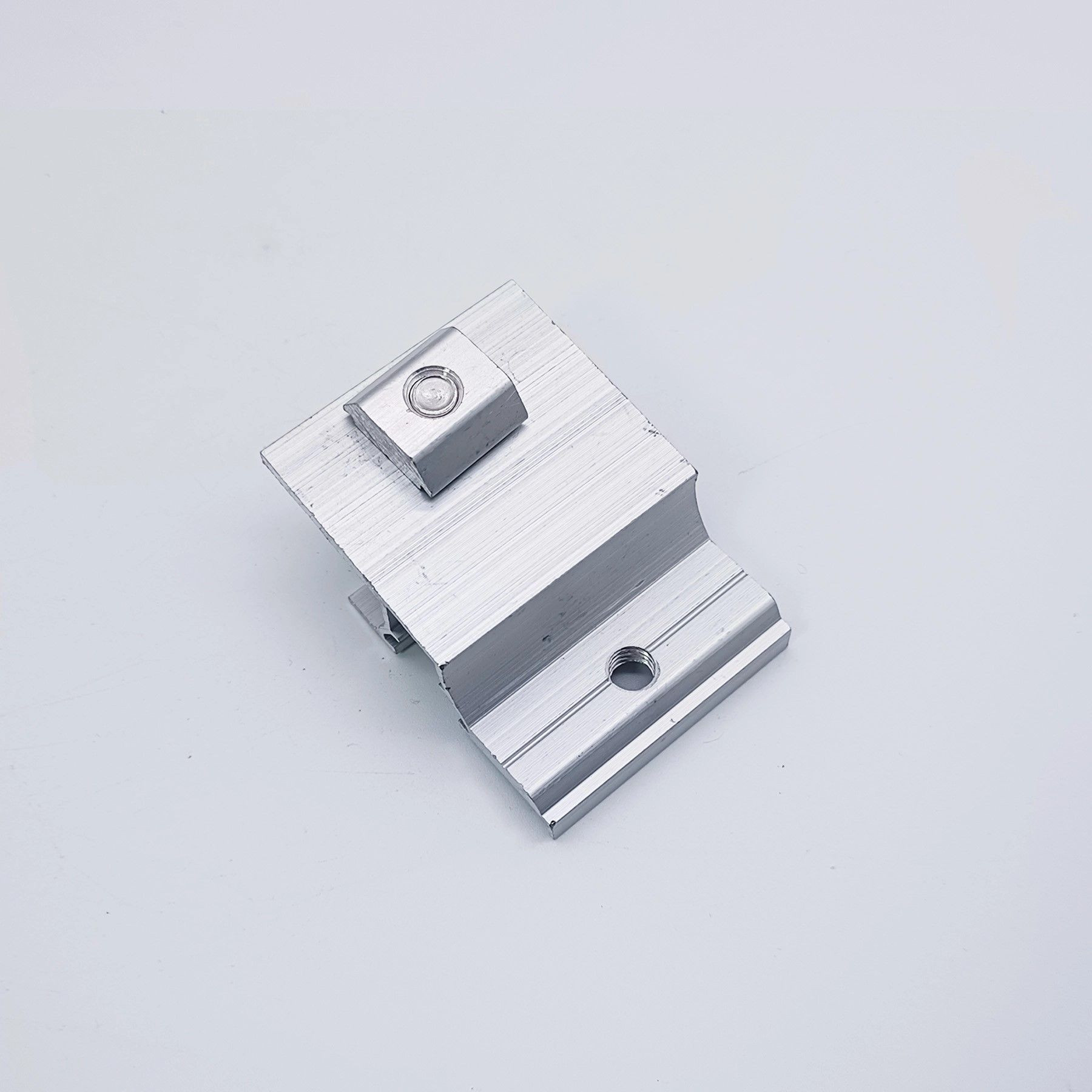 Buy Solar Panel Mounting Aluminum End Clamp For Pv Panel Installation ...