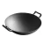 Import Pre-seasoned cast iron Chinese wok with dual loop handles 31cm 34cm 36cm from China