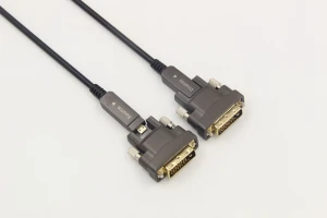 25m DVI-D to DVI-D Active Optical Cable 10.2Gbps 4K30 OEM factory wholesale