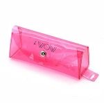 Clear Modern Triangle PVC Sunglasses Case