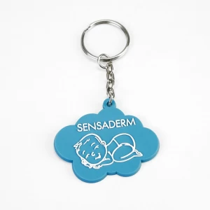 Custom personality anime keychains 2d/3d rubber key chain pvc key ring soft pvc keychain for promotion