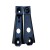 Import Black color iron KD bracket from China