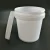 Import 1 Gallon plastic round bucket with strong handle and lid from China
