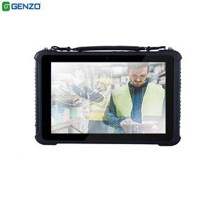 10 Inch Rugged Tablet windows 10 pro Industrial Tablet PC with NFC 1D 2D Barcode Scanner