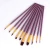 Import 10 Pcs customizable Nylon oil /acrylic /gouache/water color artist paint brush set from China