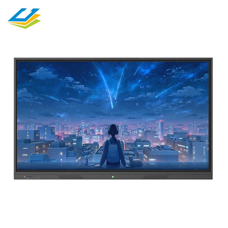 100 Inch Smart Board Dual System LCD Touch Screen Classroom Interactive Teaching Smart Digital Whiteboard