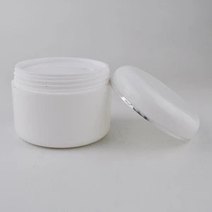 100 ml white PP cosmetic cream jar 100 g barber shop hair wax shaving gel plastic jar