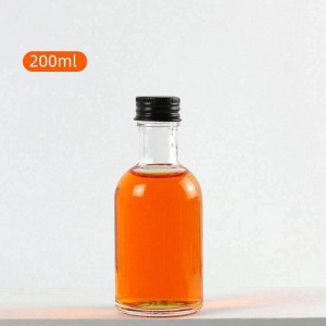 100ml 200ml 375ml 500ml Glass Juice Bottle