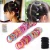 Import 100Pcs/set Solid Elastic Hair Bands Mini Rubber Band Hair Rope Ponytail Holder for Kids Girl Hair Accessories Black Mix Colours from China