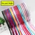 Import 100Yards / roll 6 mm 10 mm 15 mm 20 mm 25 mm 40 mm 50 mm Silk Satin Ribbon Ribbon clothing gift box packaging ribbon from China