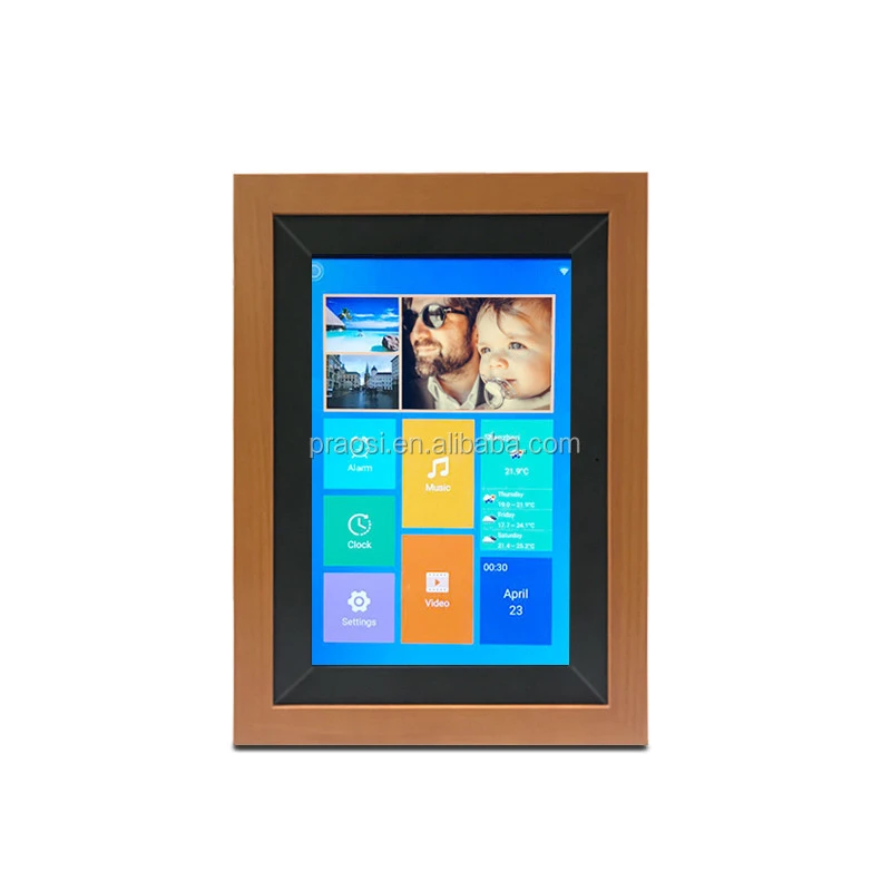 10.1 Inch 16GB WiFi Digital Photo Frame with HD IPS Display Touch Screen - Share Moments Instantly via Frameo App from Anywhere