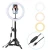 Import 10inch  Photographic lighting lamp with a USB plub ring light kits for live streaming, selfie and make up from China