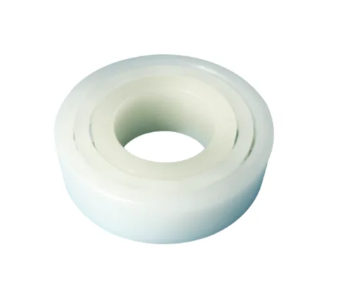10mm 12mm 70mm Anti-Acid and Alkali Polypropylene PP Polymer Plastic Double Row Deep Groove Ball Bearing