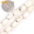 Import 11 x 12mm Big Hole 1.2mm White Hand Carved Bone Skull Beads DIY Loose Beads For Jewelry Making Strand 16 inch Wholesale from China