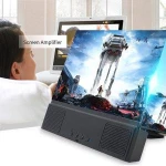 12 inch Mobile Phone Screen Amplifier Magnifier With Bluetooth Speaker Big Screen Audio Video Mobile Phone Screen Amplification