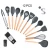Import 12 PCS Cooking Cookware Kit Silicone Kitchen Utensil Set with Spoon/Shovel/Soup/Brush from China
