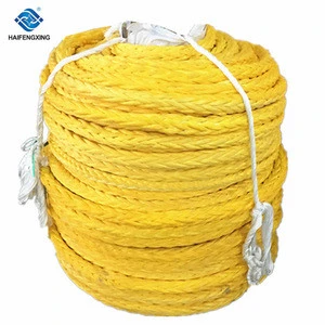 12 Strands Uhmwpe Winch Rope HMPE Line