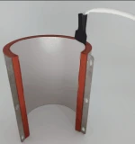 120V 430W Diameter 82.6*140*10mm Mug press silicone rubber heater