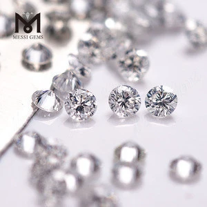 1.25-1.8mm Price Per Carat DEF SI1 Excellent Polished Round Brilliant HPHT Loose CVD Diamond