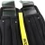 Import 12holes=4B8S PU leather Billiards Pool cue cases high quality black with yellow design portable cue stick bags can customize from China