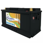 12V 100Ah Lithium Iron LiFePO4 Deep Cycle Battery, Built-in BMS, 3000+ Cycles, Perfect for RV, Solar, Marine, Overland, Off-Grid