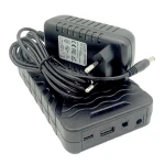 12v 3a output usb power bank 18650 lithium ion battery backup