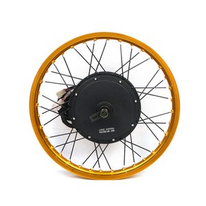 16&quot;17&quot;18&quot;19&quot;21&quot; Rear wheel motorcycle ebike kit 72v 3000w ebike conversion with single or 7speed freewheel