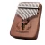 Import 17 Keys sapele kalimba Thumb Piano finger piano Mini Wood acoustic musical instrument from China