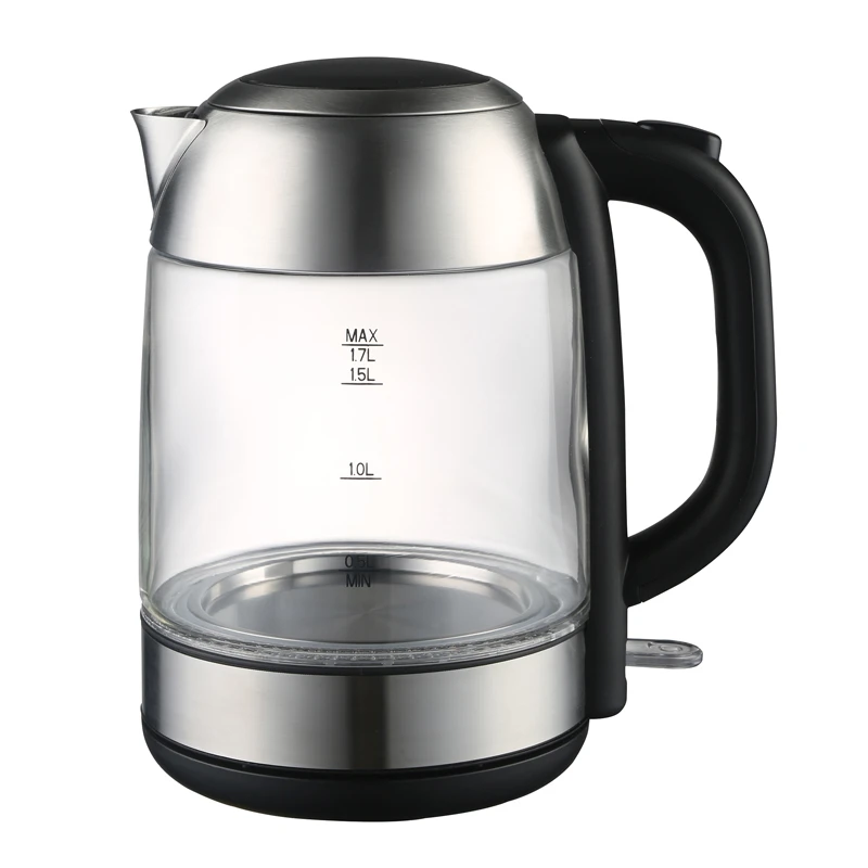 1.7 L  Glass Electrical Kettle Boiling Water Pot